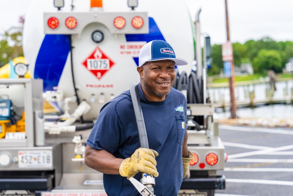 Burch propane technician