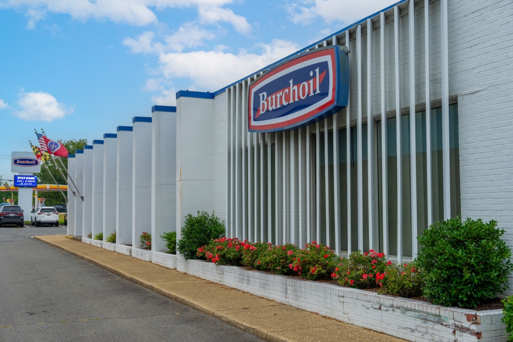 Burch showroom outside