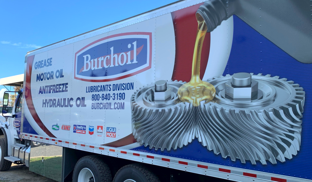 Burch lubricants truck